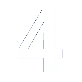 Zahl - 4