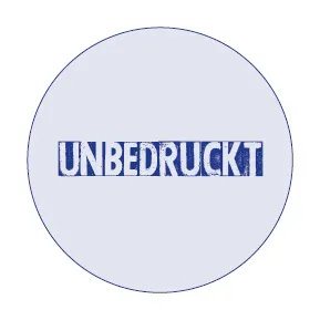 Runder Bierdeckel unbedruckt
