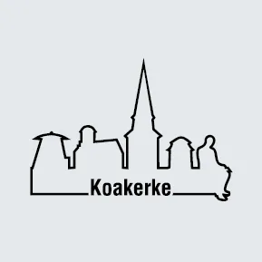 Skyline Koakerke  schwarze Kontur