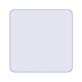 Quadratischer Bierdeckel 93x93 mm Digital-Druck OHNE RAND