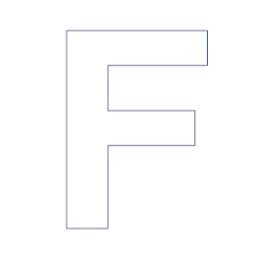 Produkt Buchstabe - F Foto