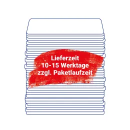 Quadratischer Bierdeckel 93x93mm Offset-Druck